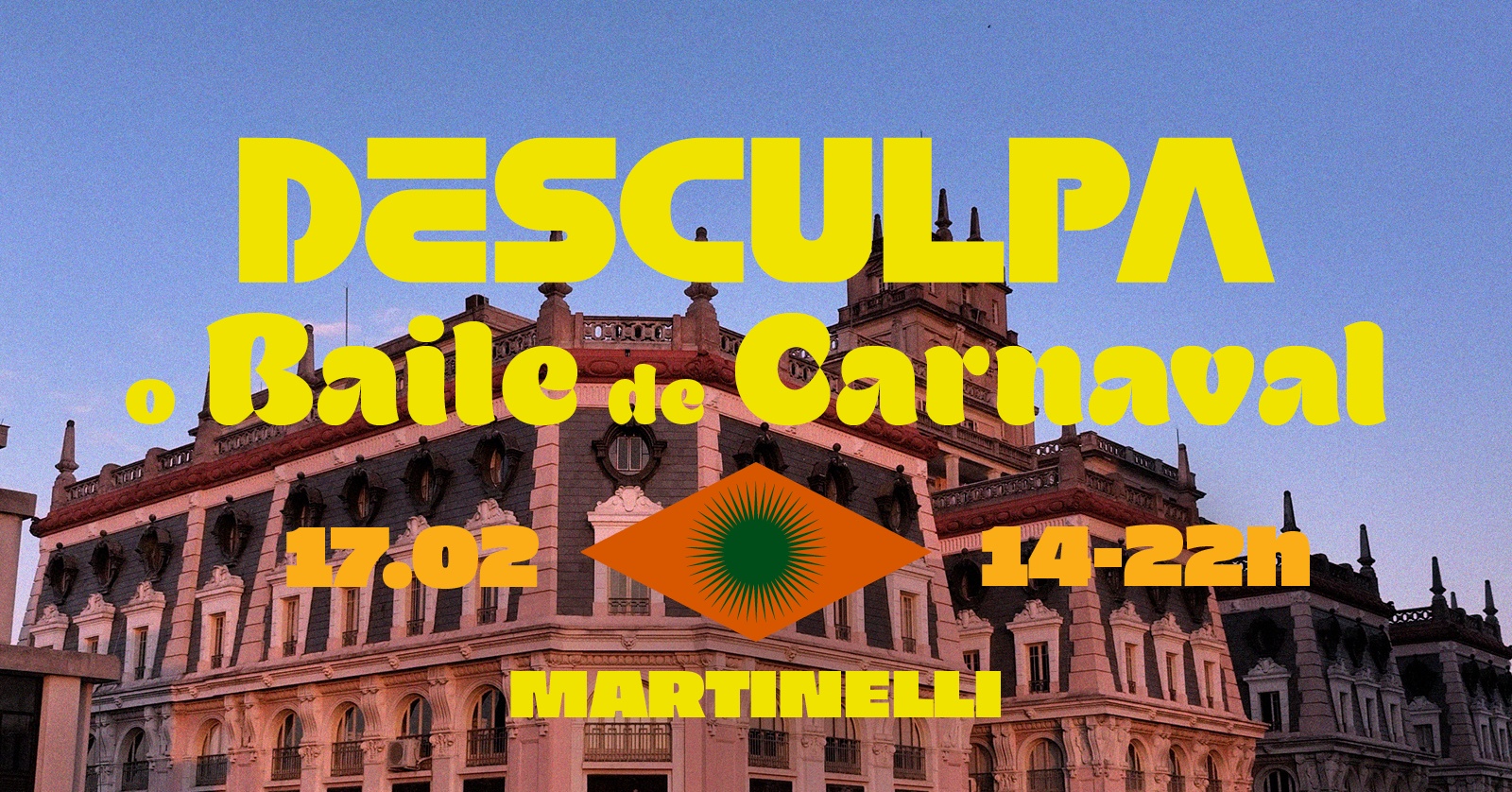 DESCULPA QUALQUER COISA no Edifício Martinelli! | 17.02 - São Paulo, SP