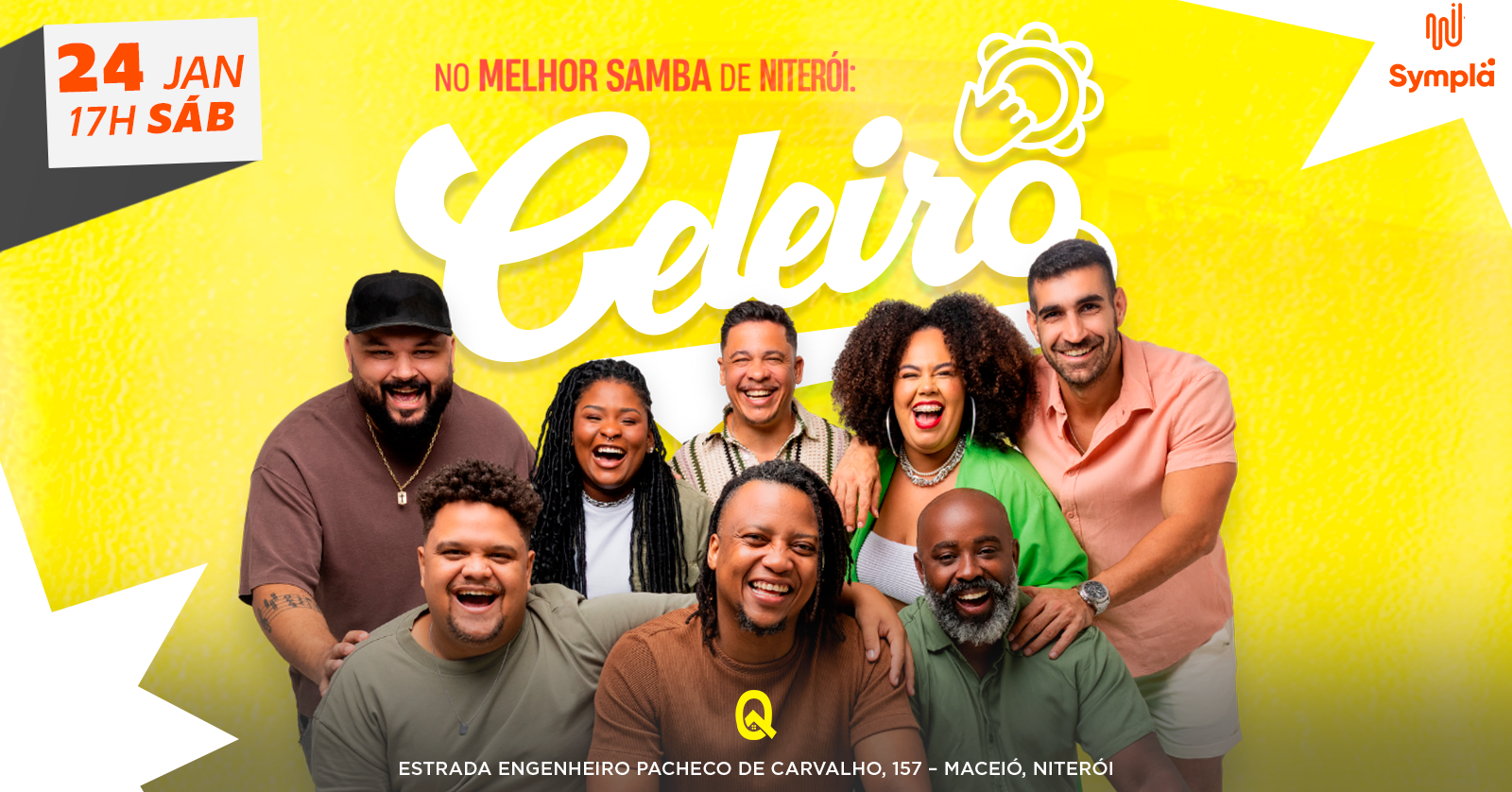 CELEIRO SAMBA CLUBE na BATUQ NITERÓI! - Niterói, RJ