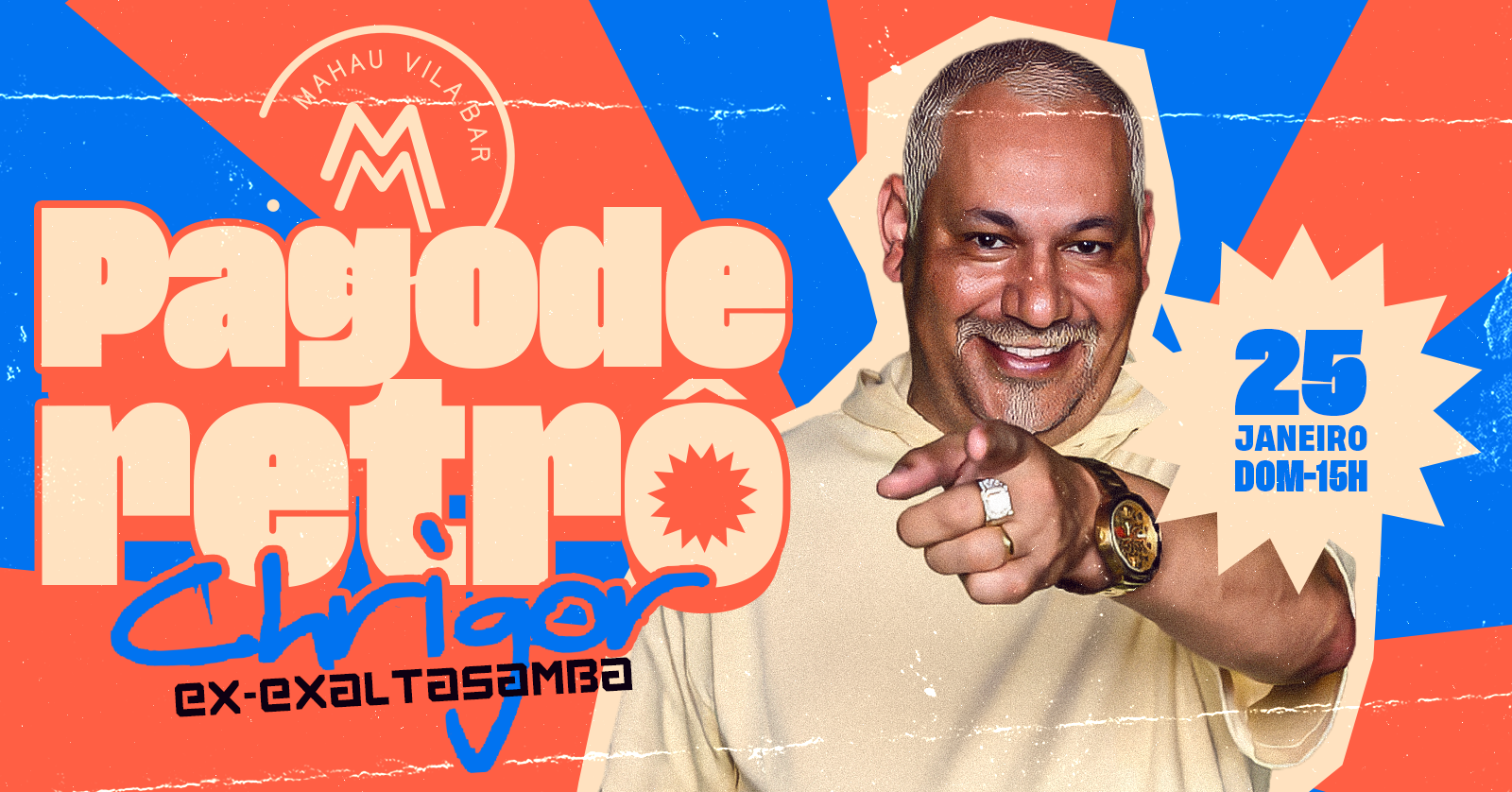 PAGODE RETRÔ - CHRIGOR (EX EXALTASAMBA) - Montes Claros, MG