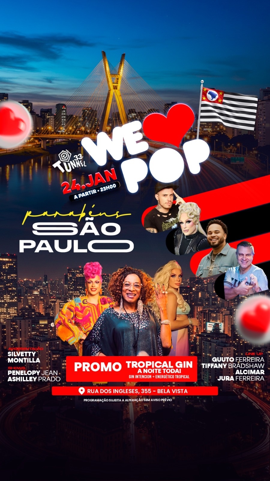 SABADO WE LOVE POP 24-01 NIVER SP - São Paulo, SP