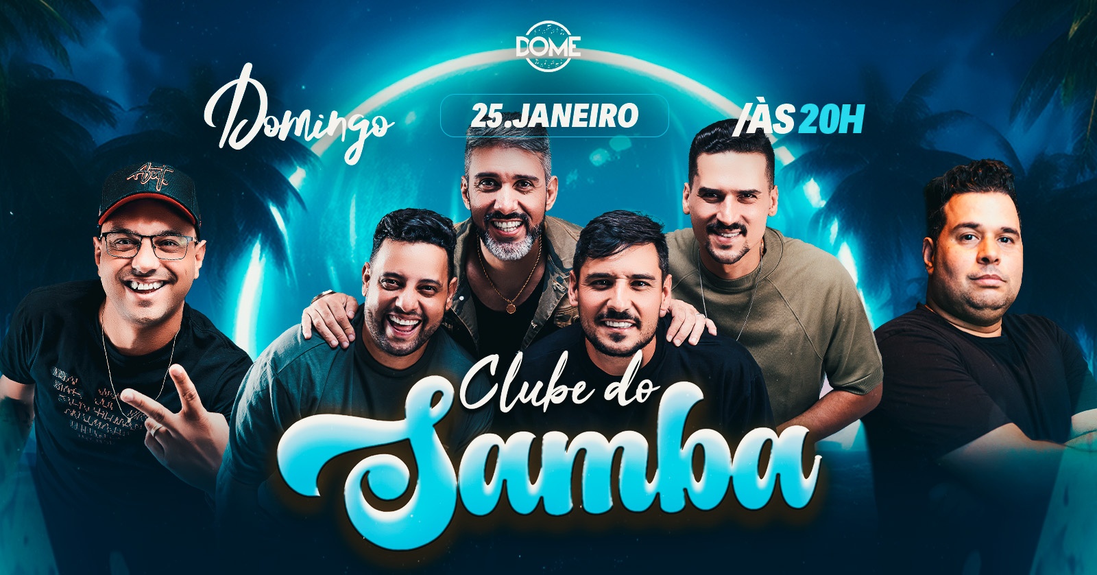 CLUBE DO SAMBA | DOMINGO | 25/01 | 20 HRS - Belo Horizonte, MG