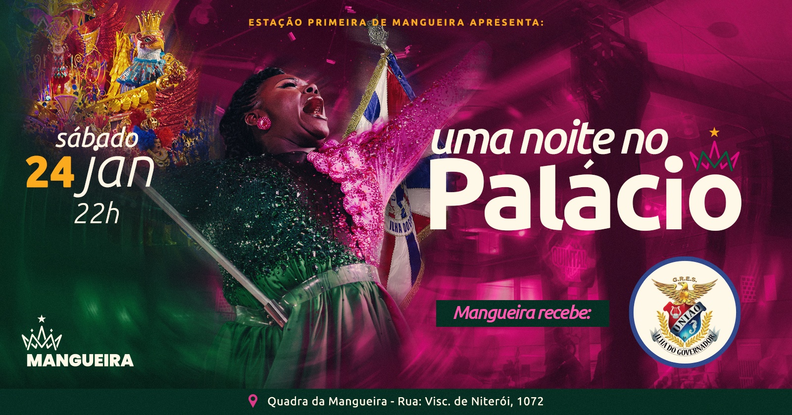 Uma Noite no Palácio com União da Ilha