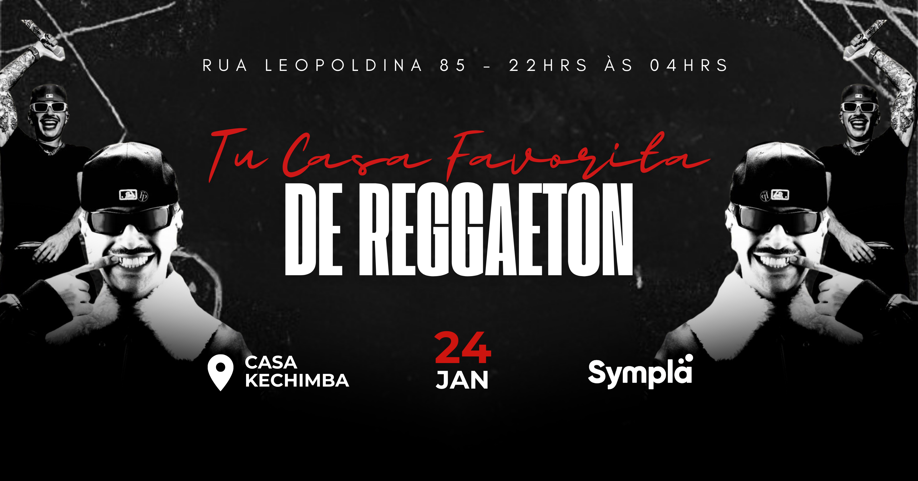 TU CASA FAVORITA DE REGGAETON - 24 DE JANEIRO - Belo Horizonte, MG