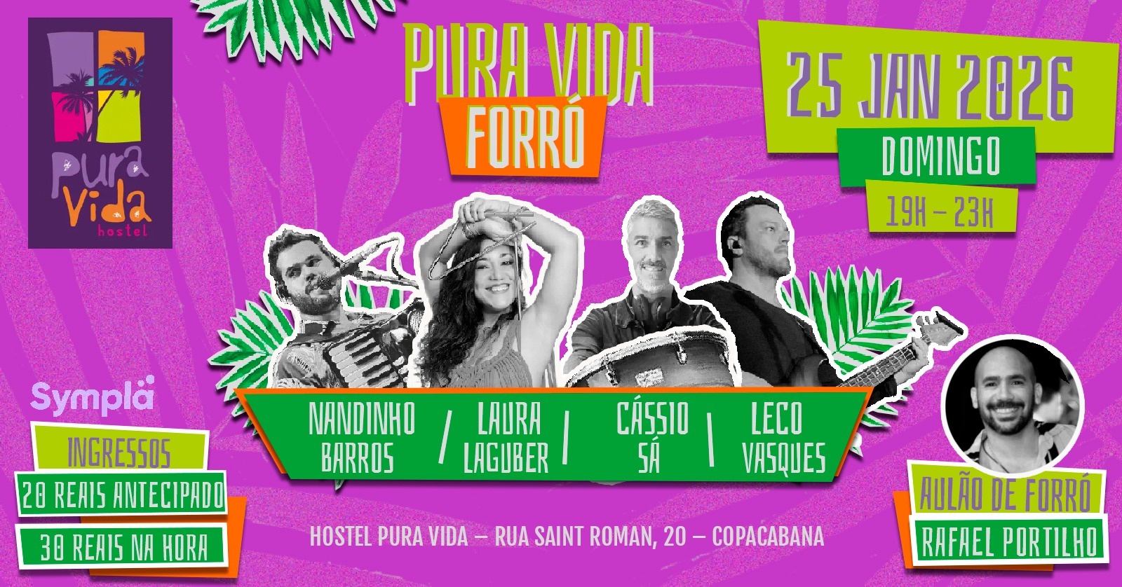 Forró Pura Vida - Rio de Janeiro, RJ