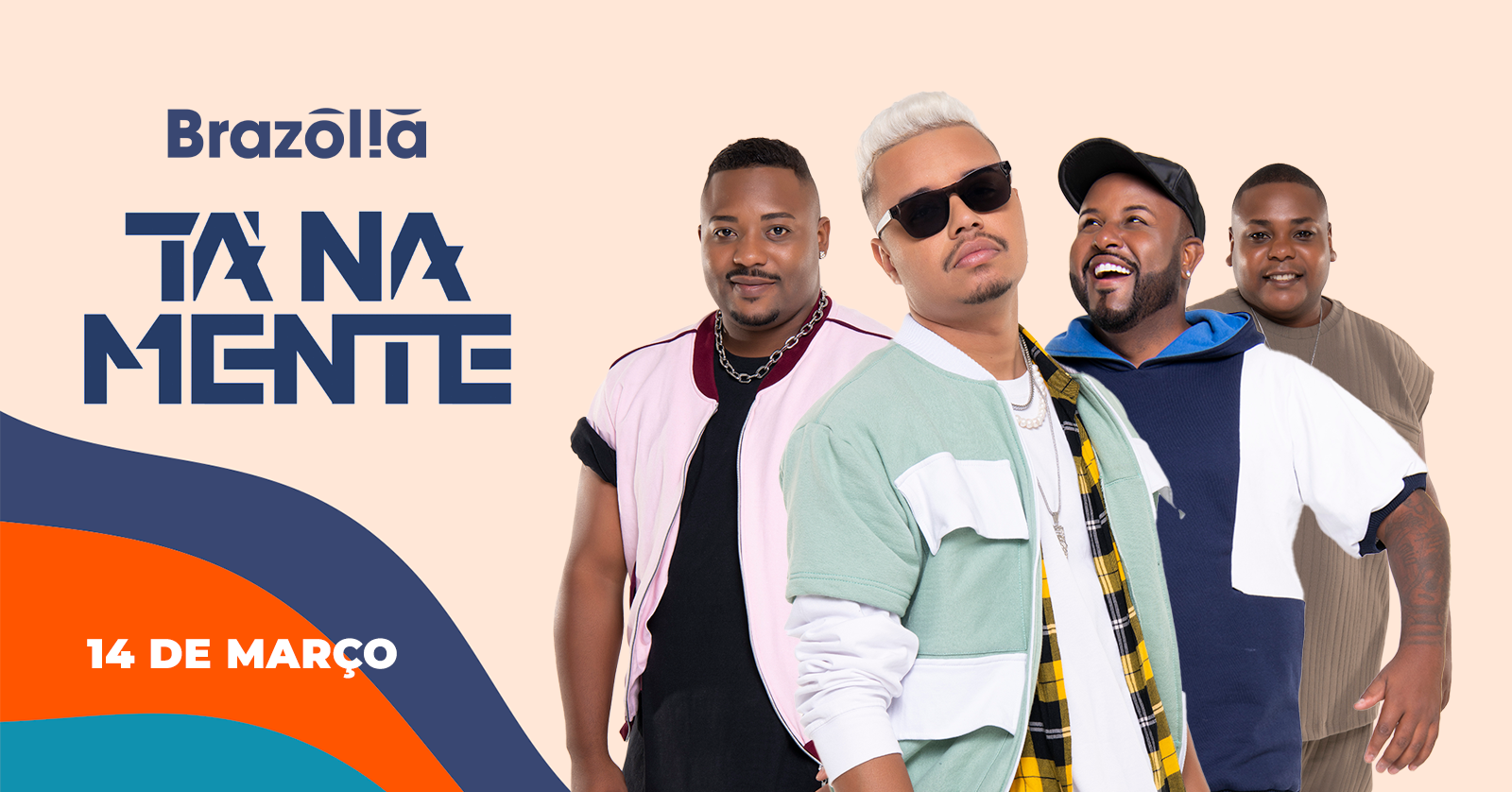 Tá na Mente no Brazólia | Relembrando os grandes sucessos da carreira - 14 de Março - Brasília, DF