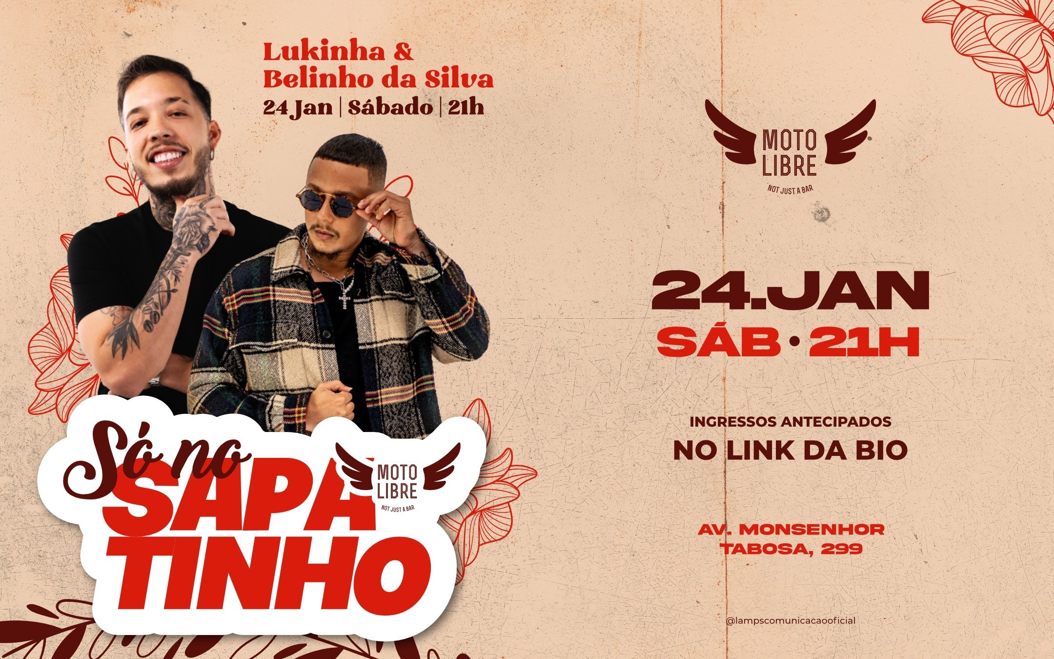 Só no Sapatinho ~ Belinho + Lukinha - Fortaleza, CE
