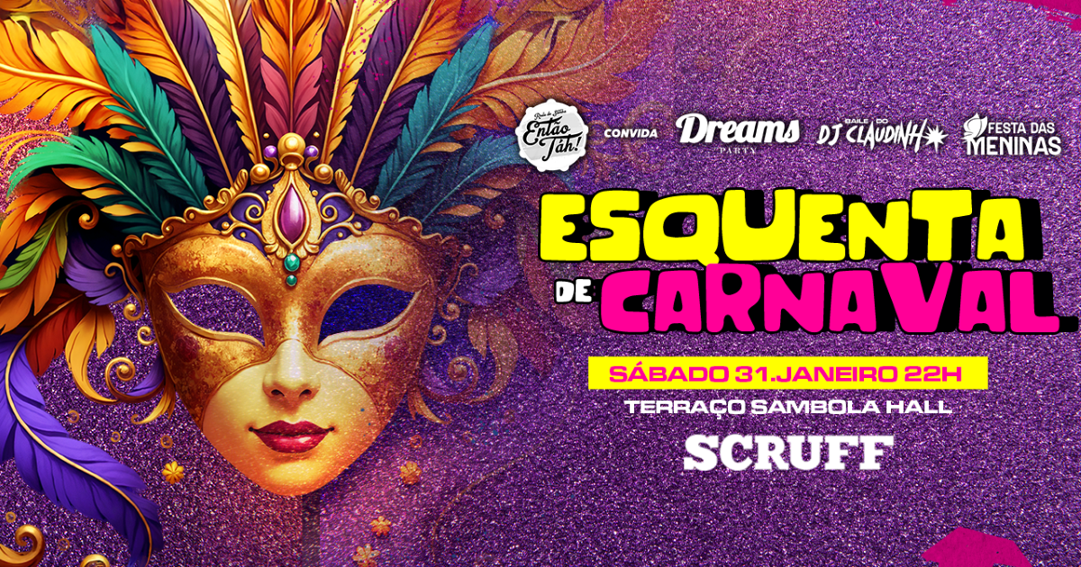 ESQUENTA CARNAVAL da ENTÃO TAH! - RODA DE SAMBA LGBTQIAPN+ - Rio de Janeiro, RJ