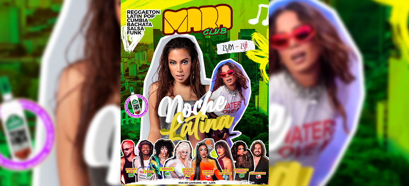Noche Latina no Mara Club| Sexta, 16 de Janeiro - 23h  