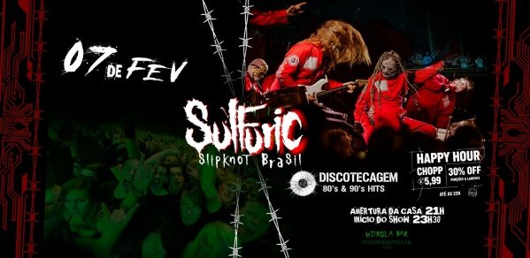 SULFURIC - SLIPKNOT COVER Brasil