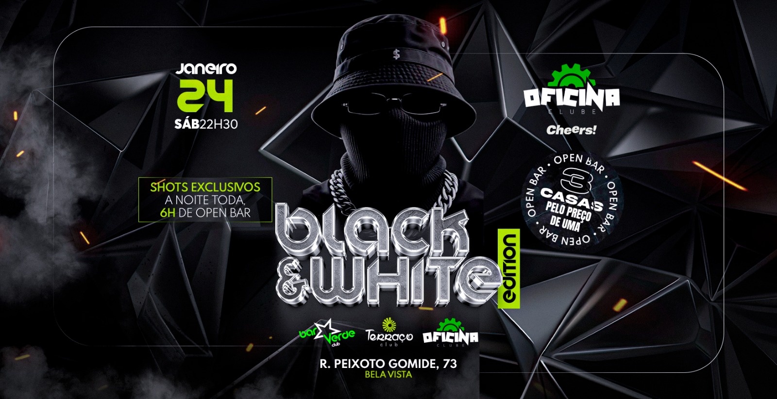 SUPERTRI BLACK & WHITE | OPEN BAR & TRIFREIXOTO - São Paulo, SP