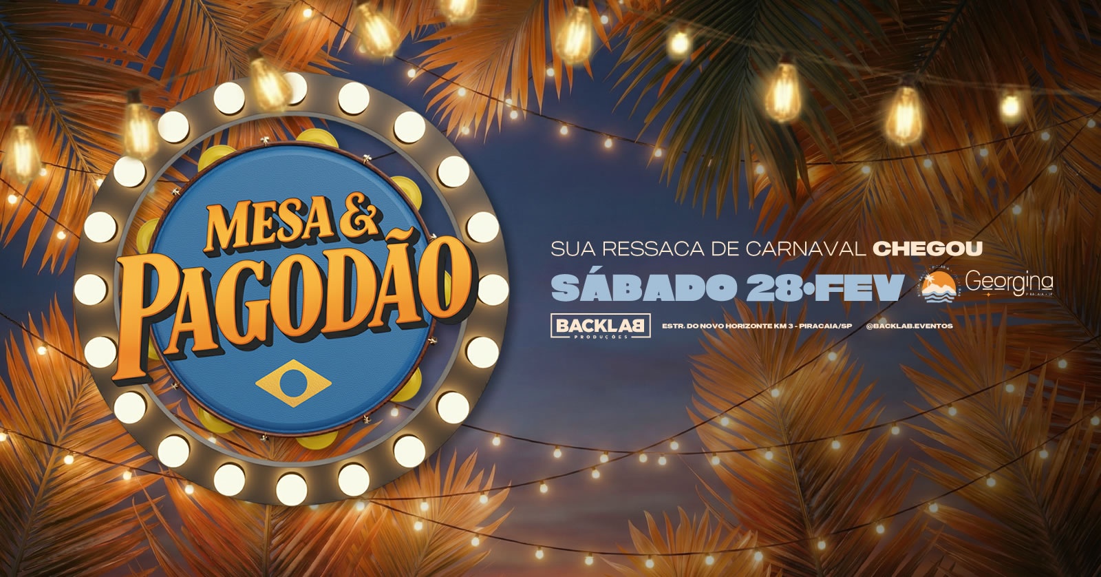 Mesa e Pagodão II - Piracaia, SP