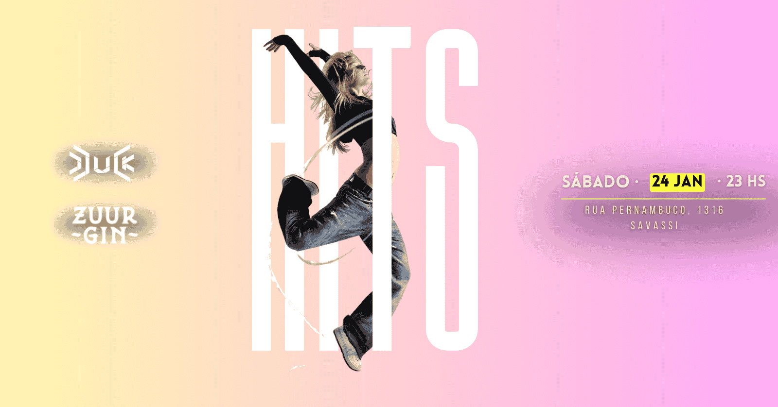 GIN ZUUR APRESENTA HITS - Belo Horizonte, MG