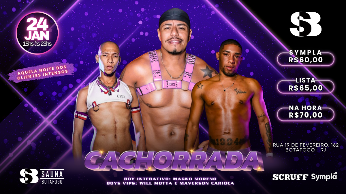 SB - CACHORRADA C/ INTERATIVOS - Rio de Janeiro, RJ