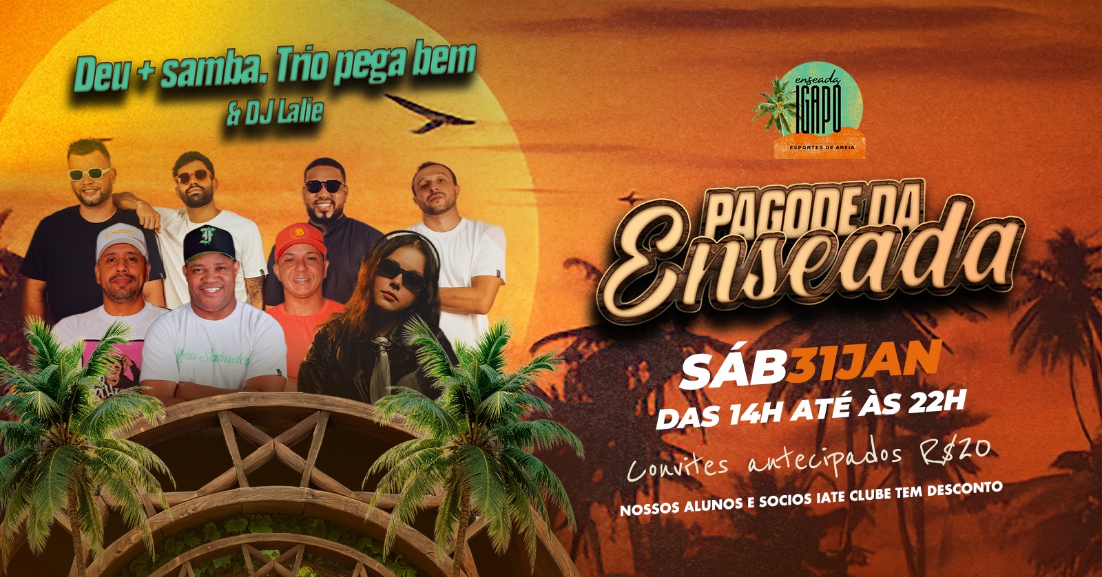 DEU + SAMBA E TRIO PEGA BEM - Londrina, PR