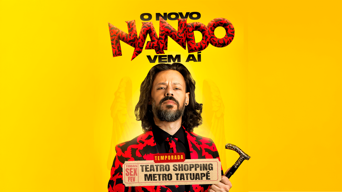 NANDO VIANA – O Novo Nando Vem Aí em São Paulo - Sympla