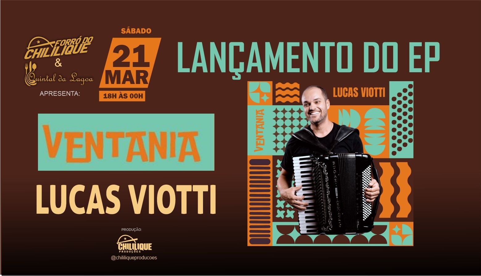 1º LOTE FORRÓ DO CHILILIQUE ( LUCAS VIOTTI) LANÇAMENTO DO EP - Sete Lagoas, MG