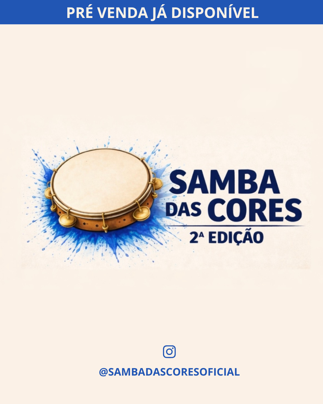 SAMBA DAS CORES - 2º EDIÇÃO (AZUL) - Campinas, SP