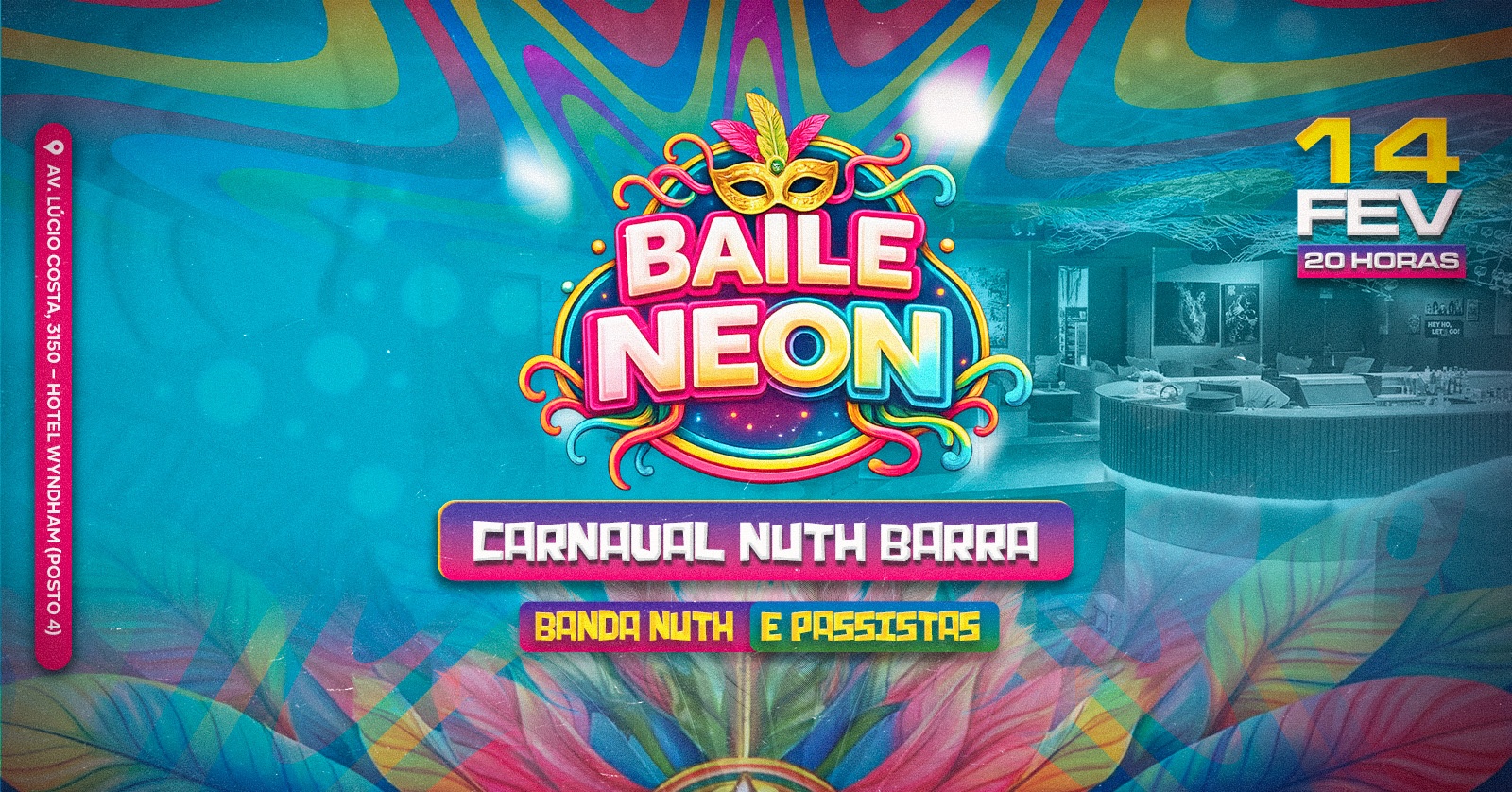 CARNAVAL NUTH - BAILE NEON - Rio de Janeiro, RJ