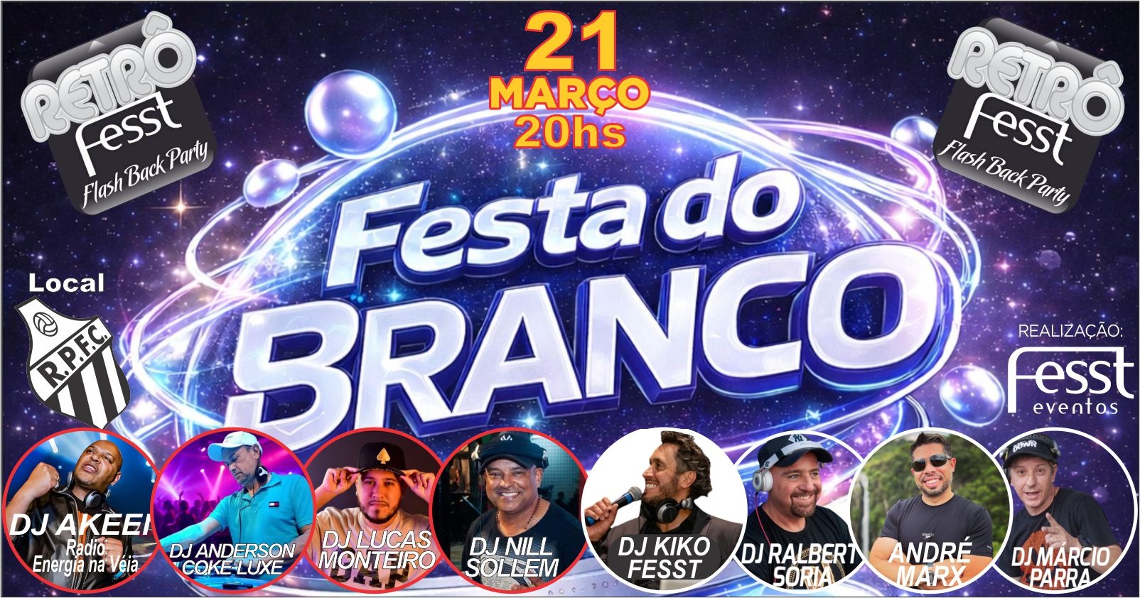 RETRÔ FESST - FESTA DO BRANCO - Ribeirão Pires, SP