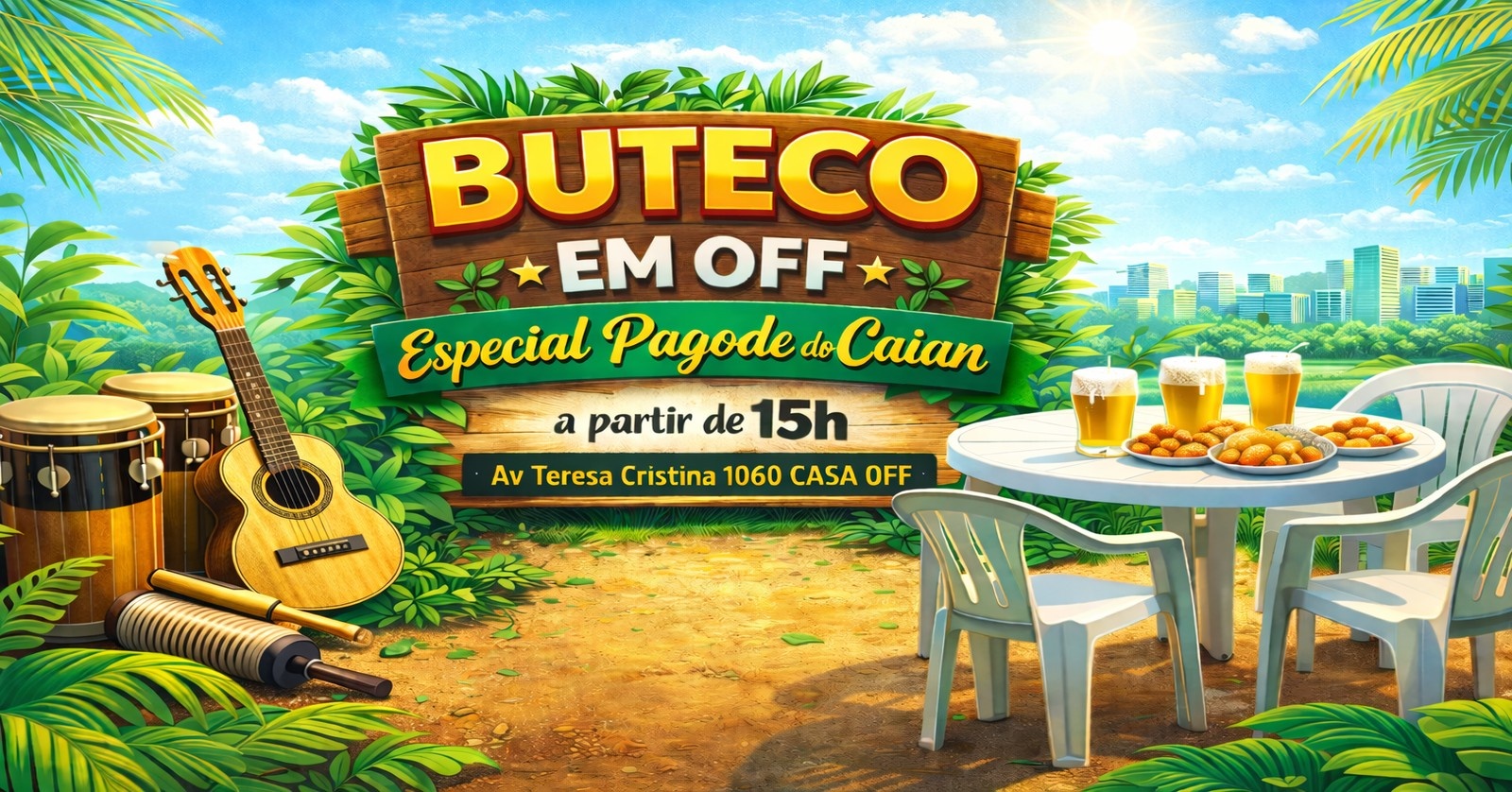 BUTECO EM OFF - ESPECIAL PAGODE DO CAIAN - Belo Horizonte, MG