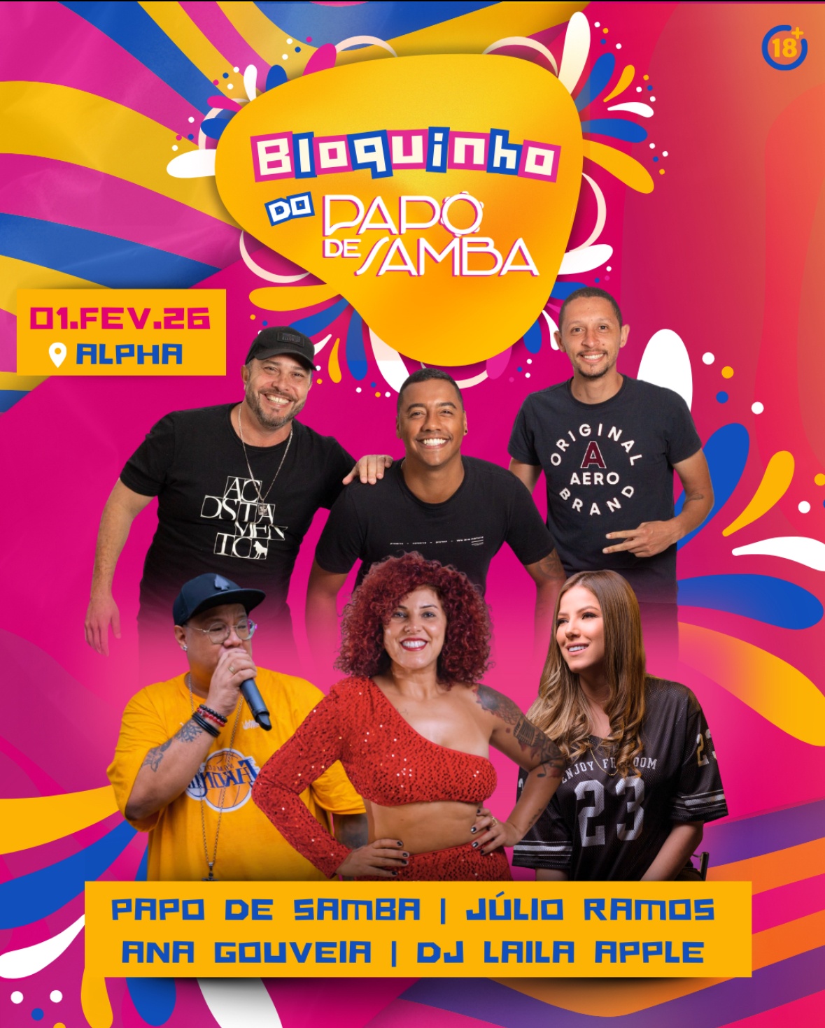 Bloquinho do Papo de Samba - Barbacena, MG