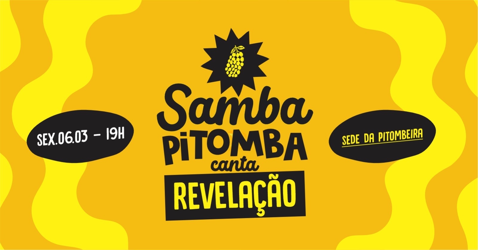 Samba da Pitomba Canta Revelação - 06 de Março - Olinda, PE