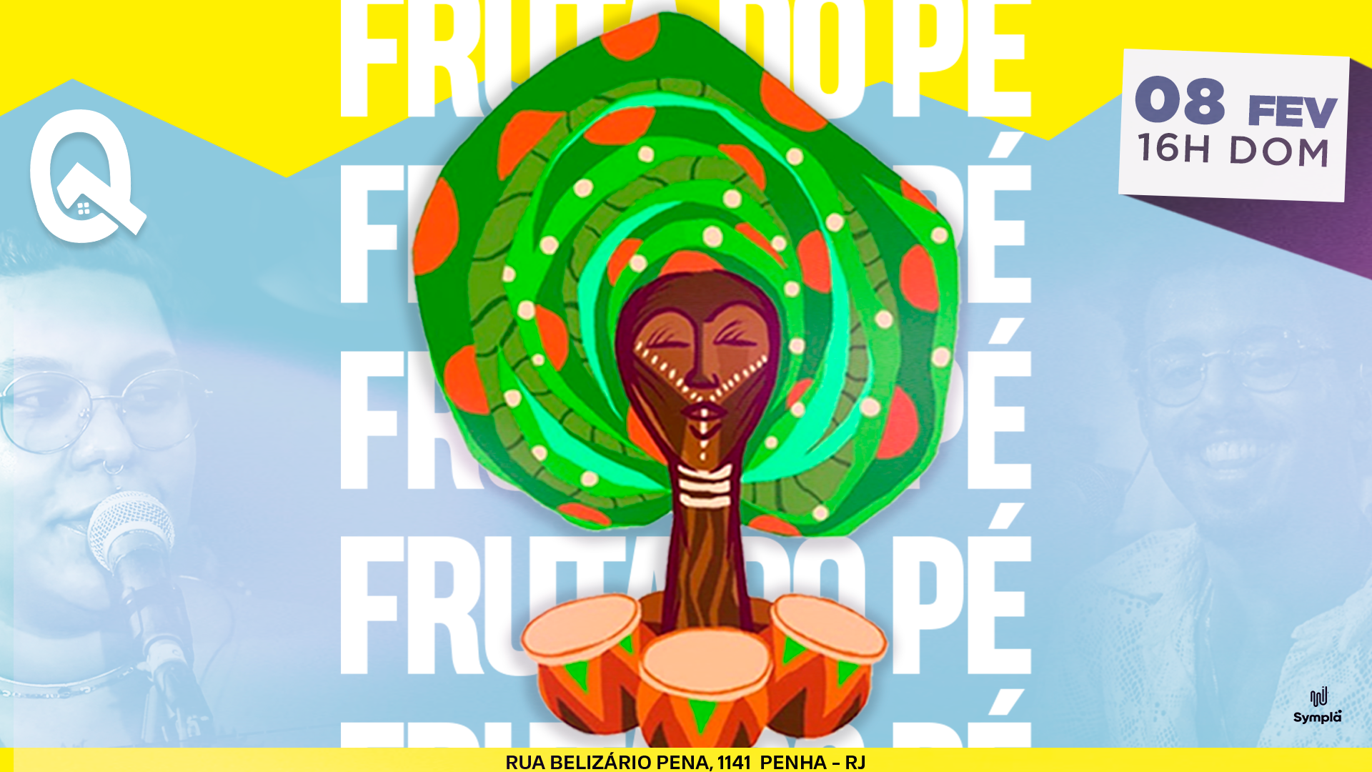 FRUTA DO PÉ na BATUQ!! - Rio de Janeiro, RJ