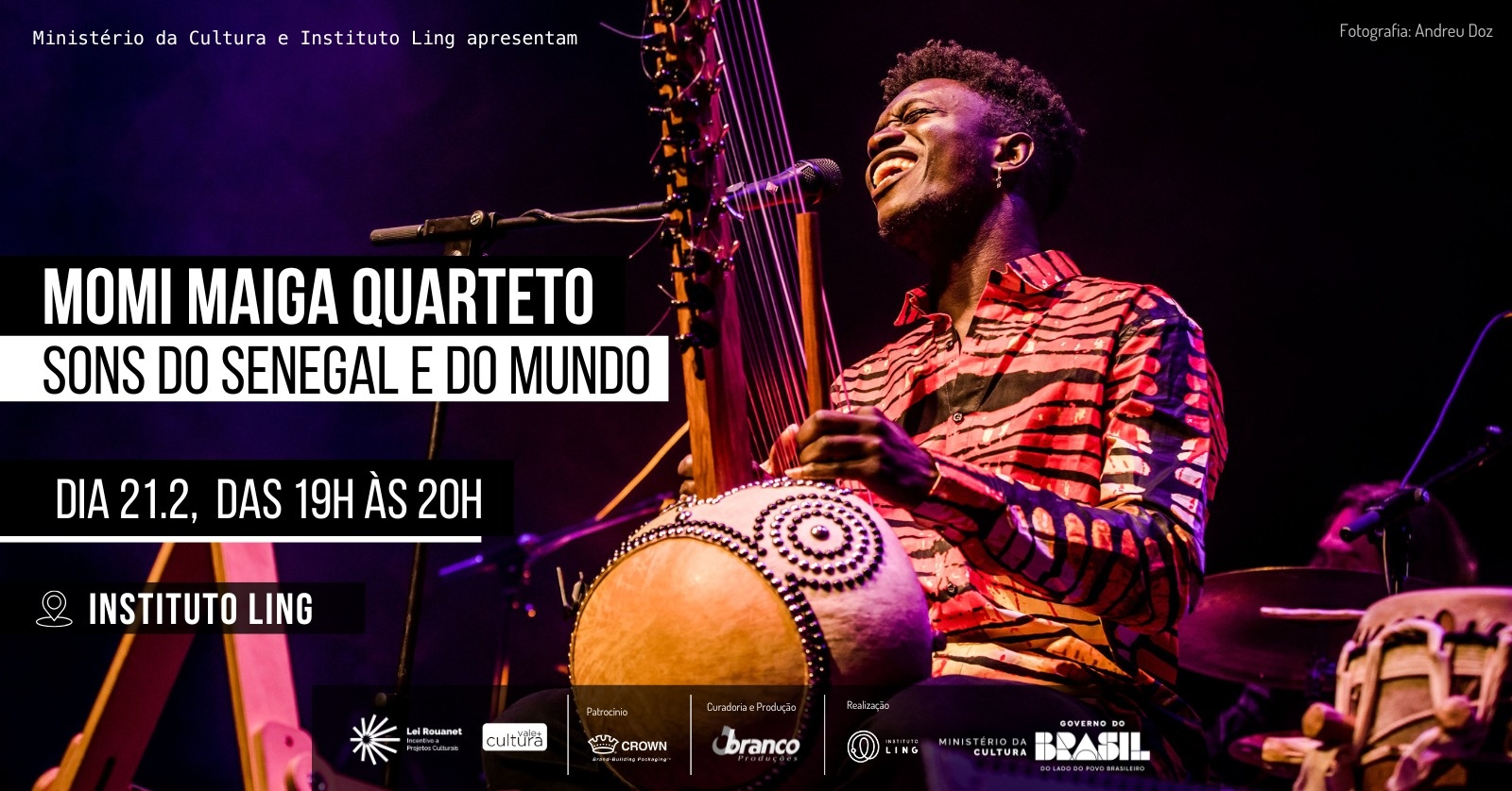 MOMI MAIGA QUARTETO  | SONS DO SENEGAL E DO MUNDO