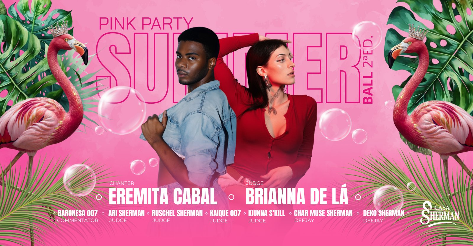 SUMMER BALL - 2ª EDIÇÃO - PINK PARTY - Casa Sherman - Campo Grande, MS