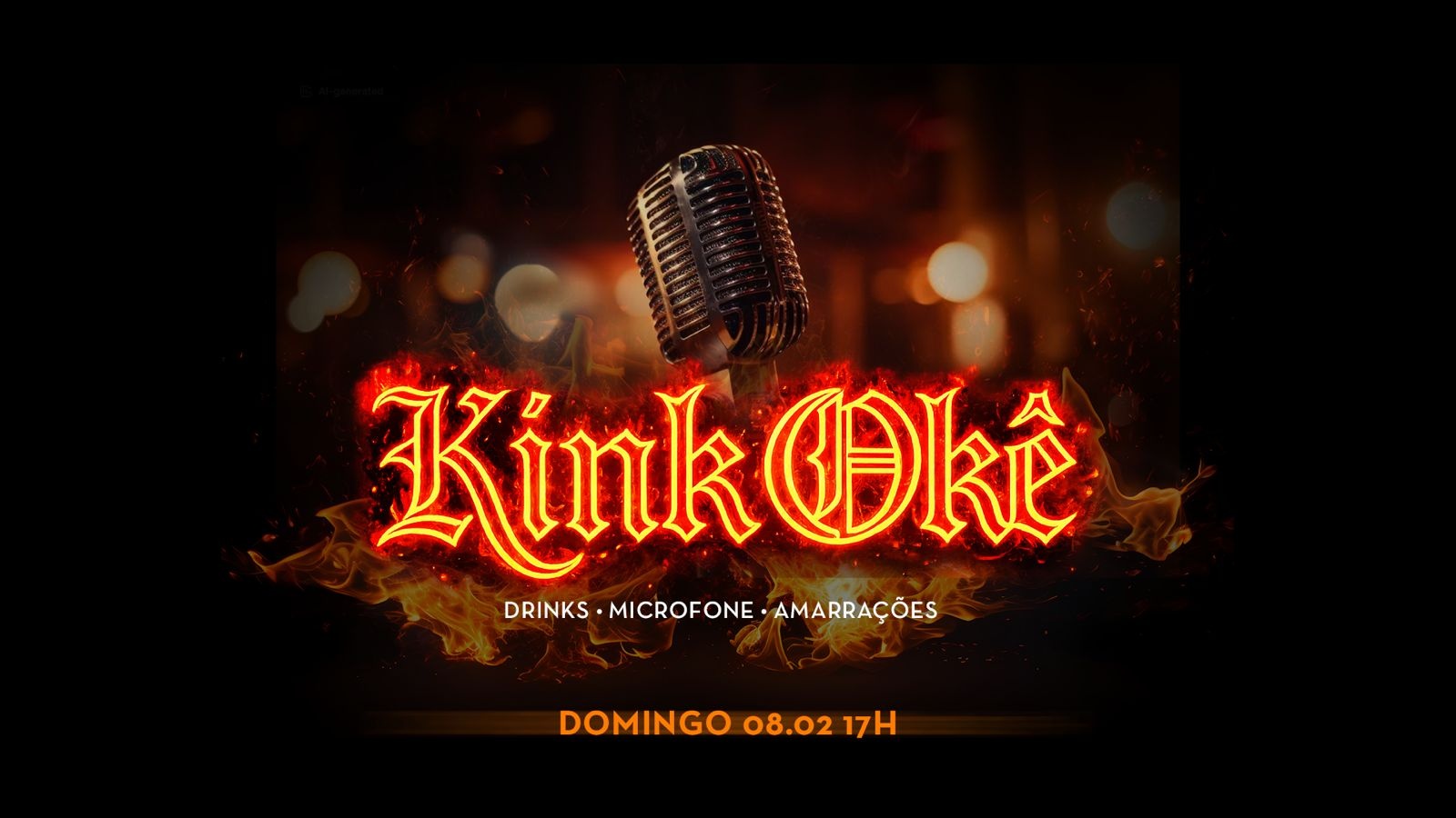 KinkOkê - Sunset - Rio de Janeiro, RJ