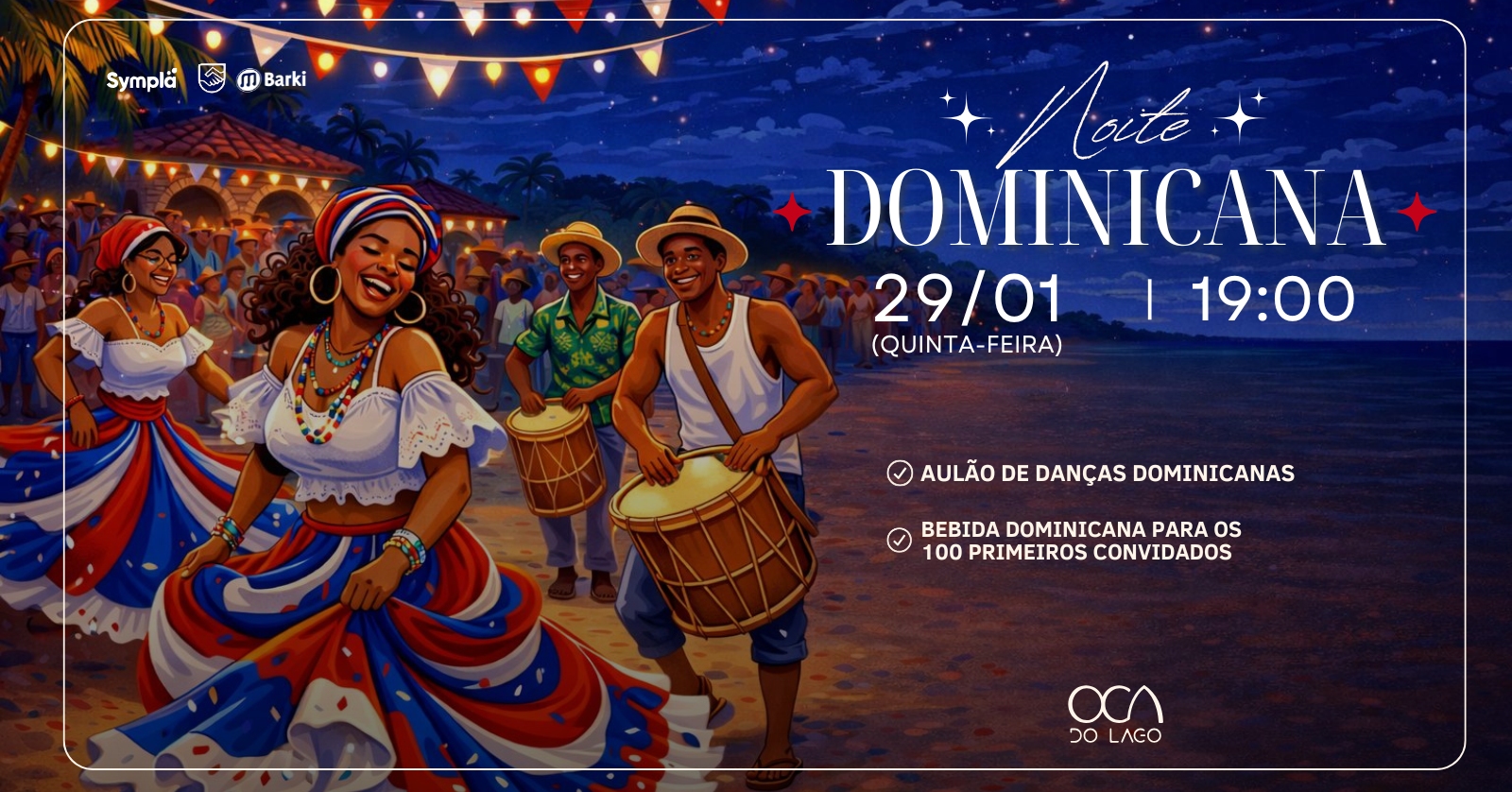 NOITE DOMINICANA NA OCA #9 - Brasília, DF
