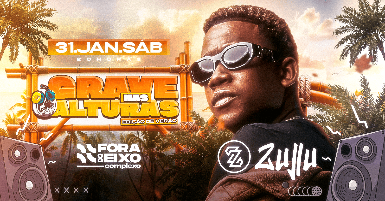 Grave Nas Alturas com DJ ZULLU (31/01) - Brasília, DF