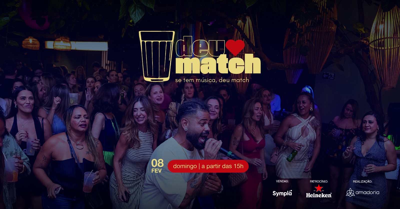 Deu Match: pagode retrô e brasilidades na Amadoria - Especial Niver do Theus - Belo Horizonte, MG