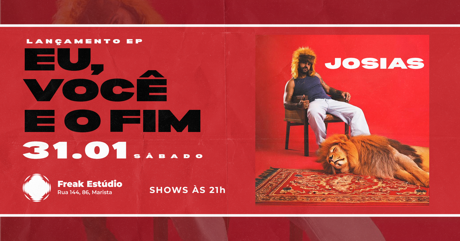 LANÇAMENTO EP: Eu, Você e o fim - Goiânia, GO