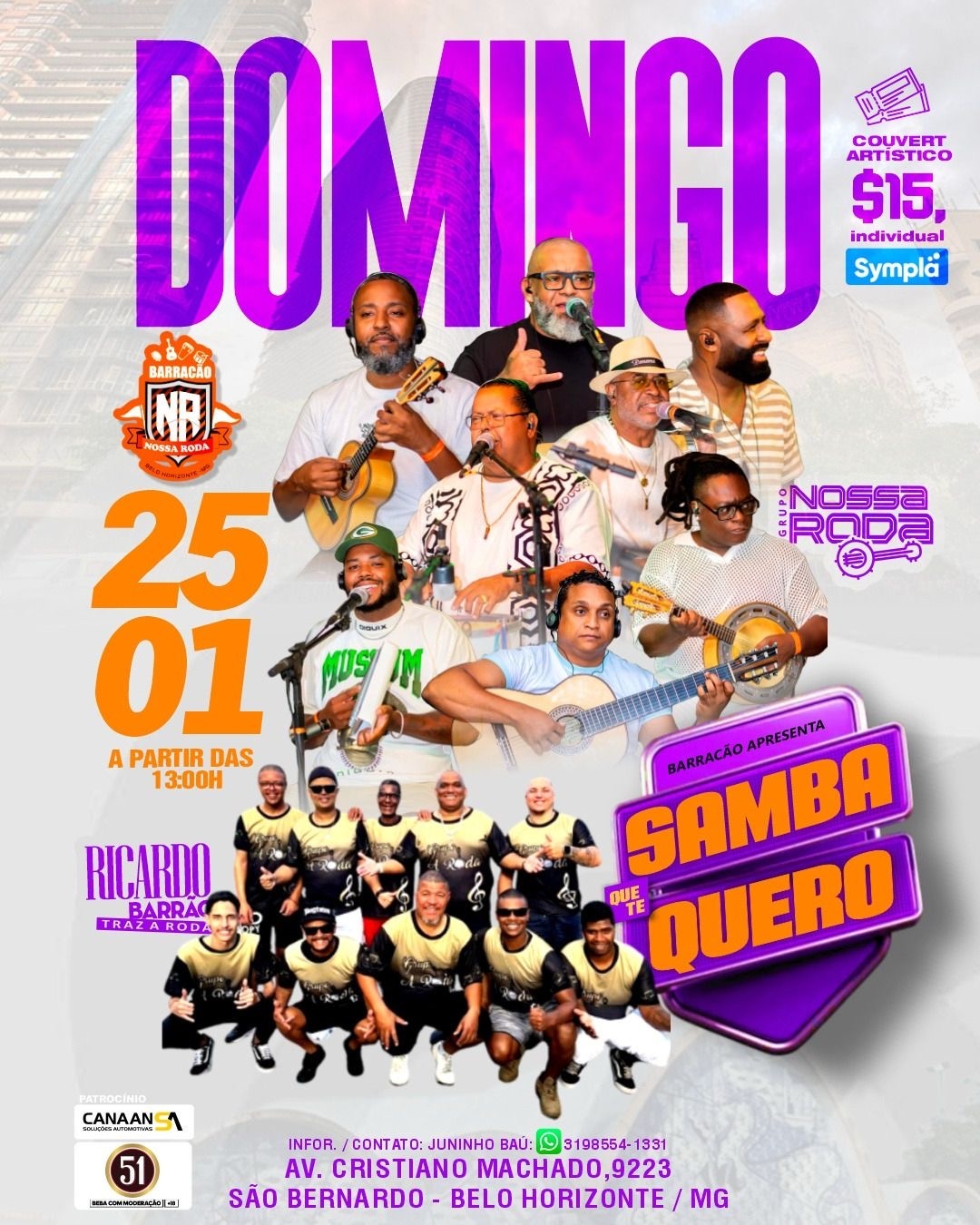 Samba que te quero - Belo Horizonte, MG