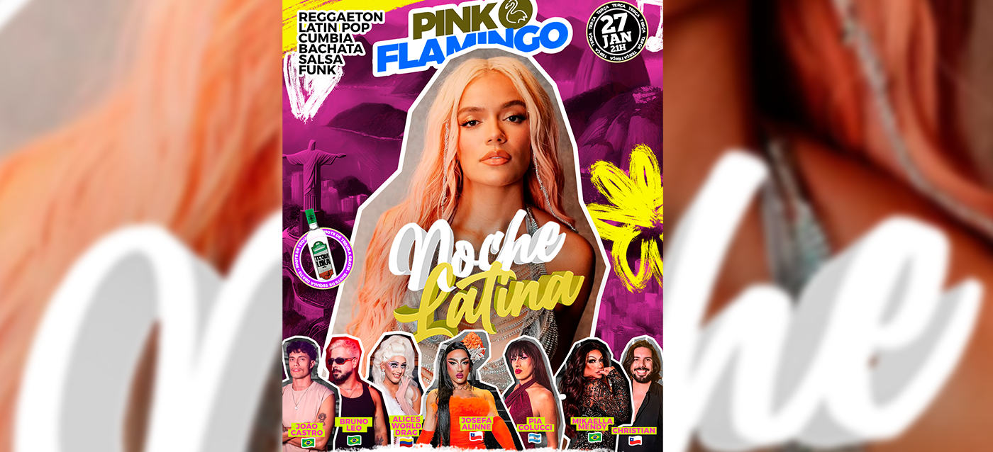 Pink Flamingo |Noche Latina - Terça, 27 de Dezembro - Rio de Janeiro, RJ