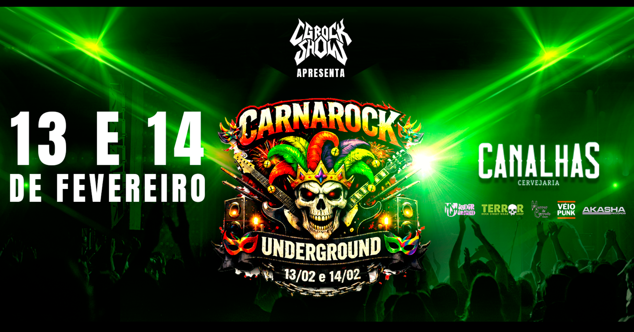 CARNAROCK DA CANALHAS - Campo Grande, MS