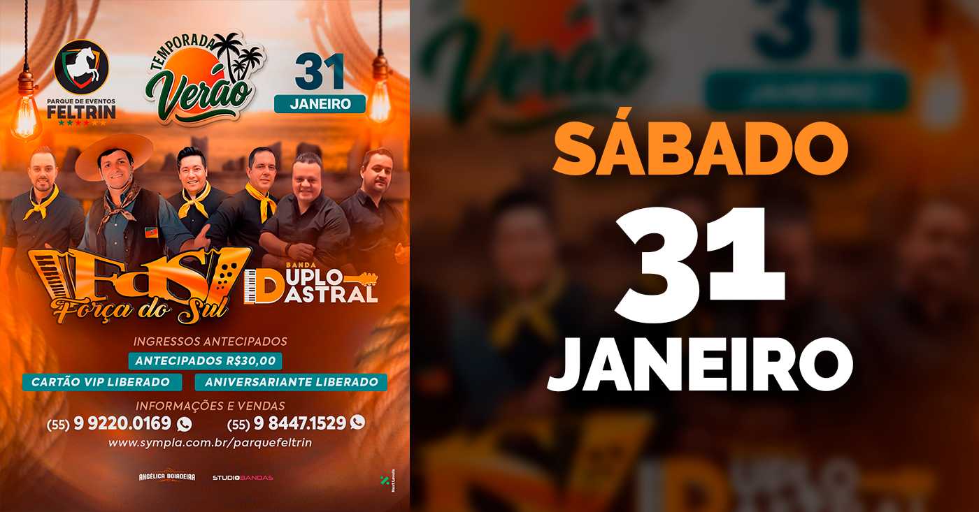 31 Janeiro - Santa Maria, RS