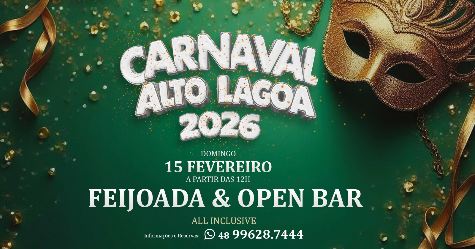 CARNAVAL ALTO LAGOA - 2026 - Florianópolis, SC