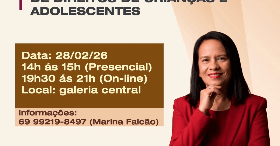 Imagem do evento Curso presencial e onlin para garantidores de direitos, acadêmicos, pais e responsavel e sociedade