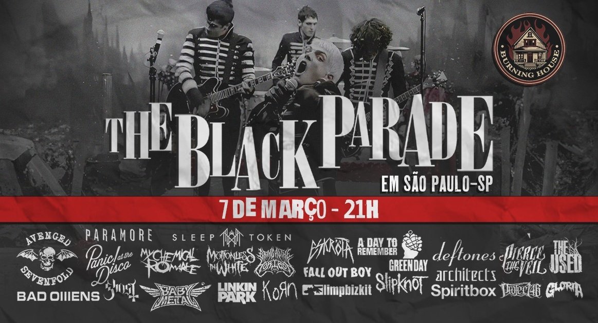 The Black Parade | São Paulo/SP em São Paulo - Sympla