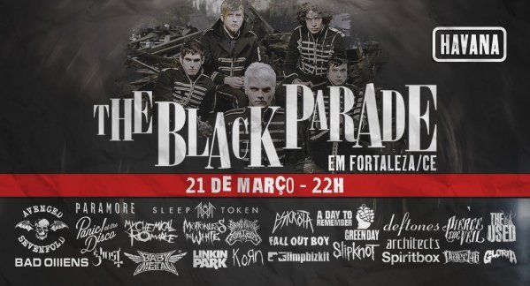 Imagem do evento The Black Parade | Fortaleza/CE