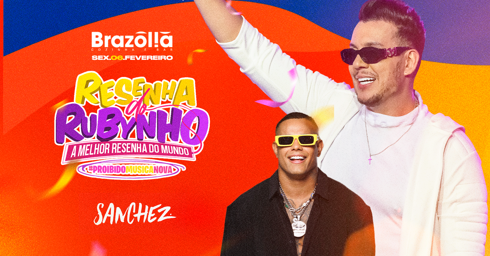 Resenha do Rubynho no Brazólia | 06 de Fevereiro - Brasília, DF