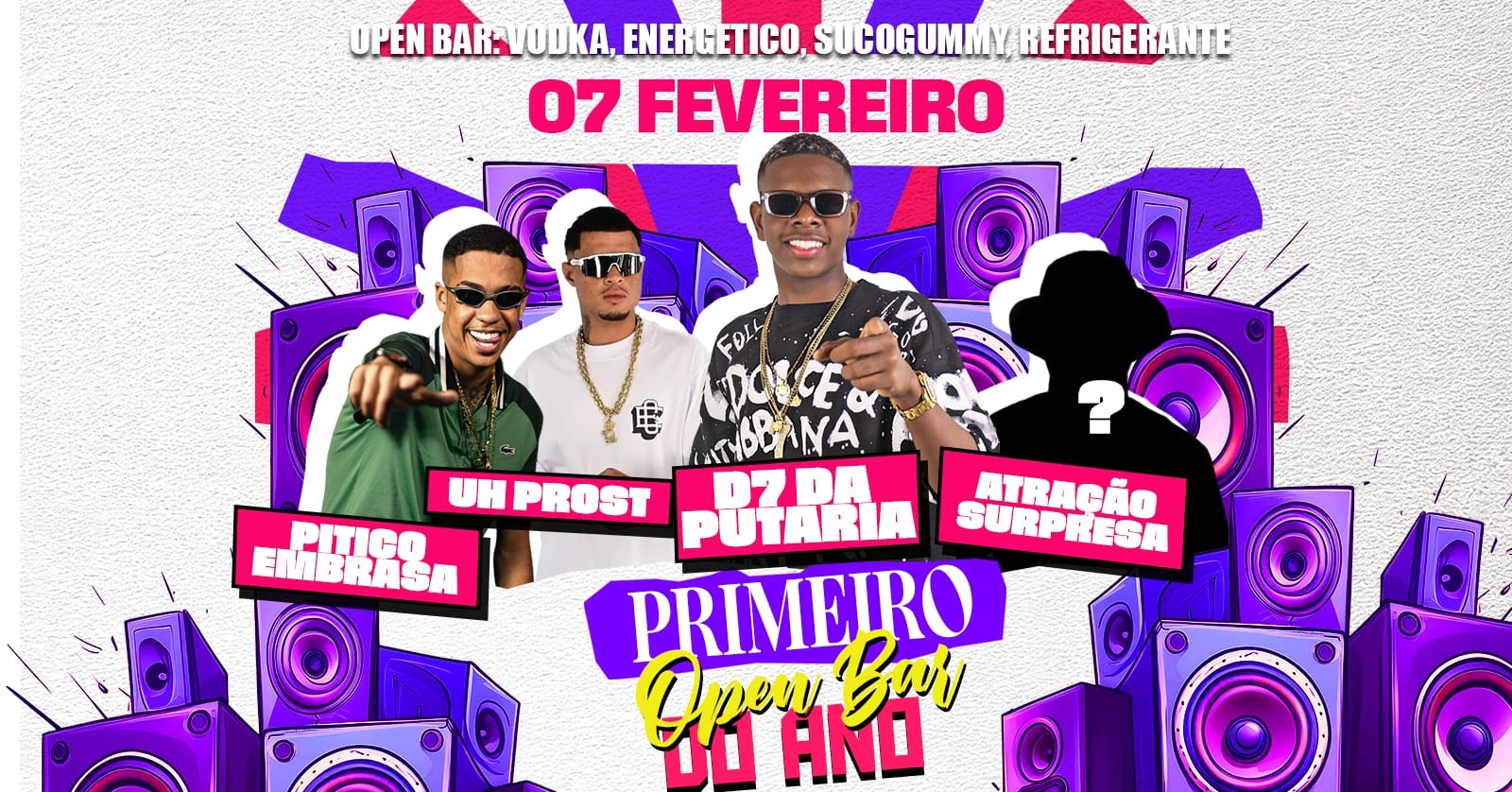 PRIMEIRO OPEN BAR DO ANO - Feira de Santana, BA