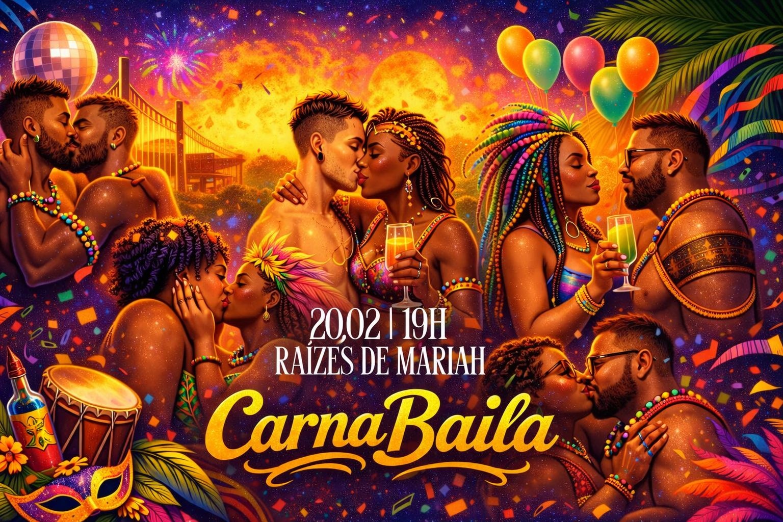 Baila a lá Non Mono #6 - CarnaBaila - São Paulo, SP