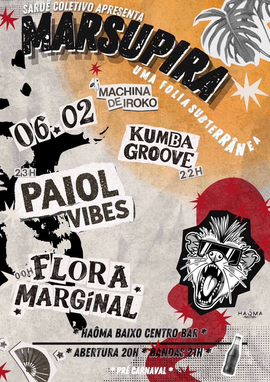 MARSUPIRA - UMA FOLIA SUBTERRÂNEA - Florianópolis, SC