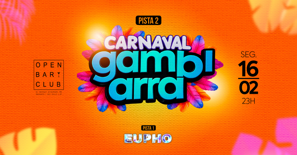GAMBI CARNAVAL - DIA 4 - SEGUNDA FEIRA - São Paulo, SP