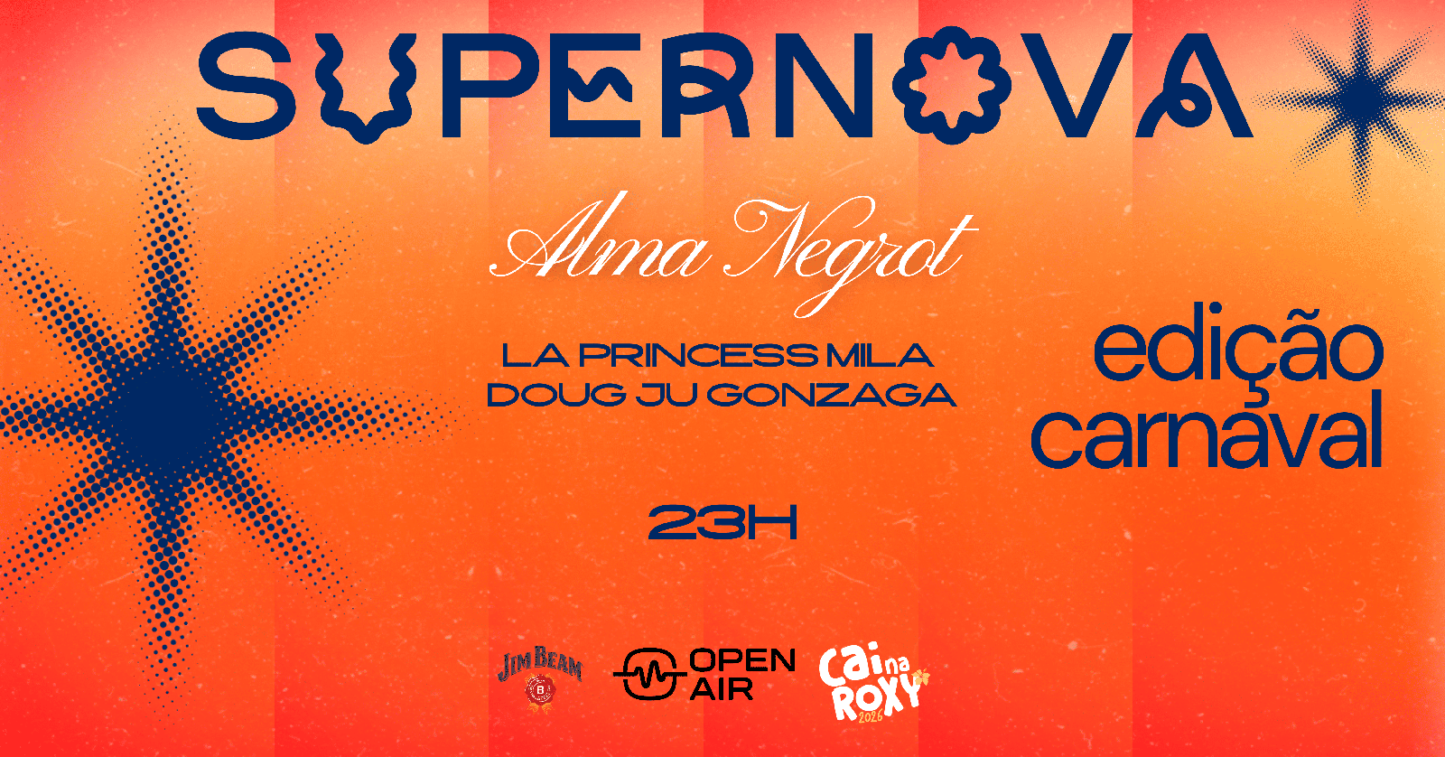 SUPERNOVA + ALMA NEGROT - edição carnaval no Open Air - Goiânia, GO