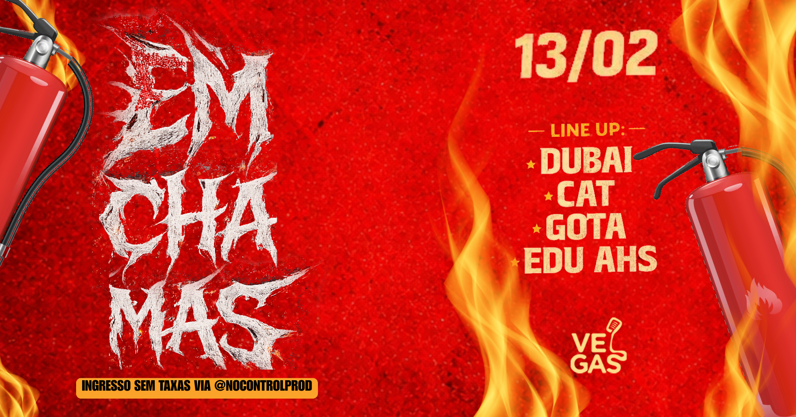 EM CHAMAS - Aracaju, SE