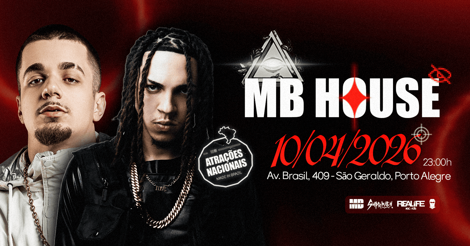 MB HOUSE - PLUR :: AKLIPE44 e TRUNKS em Porto Alegre - RS 10.04 - Porto Alegre, RS